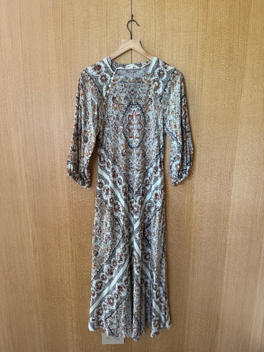 Warm NYC Maxi Paisley Dress Size Small